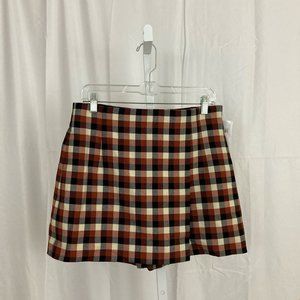 Christian Dior Nordstrom NEW Women's Size 8 Silk and Wool Checkered Skort NWT
